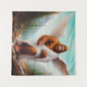 Tenture Grand Ange Sasquatch (Devant (Horizontal))