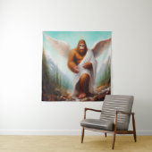 Tenture Grand Ange Sasquatch (En situation)