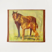 Tenture grand cheval petit cheval (Devant (Horizontal))