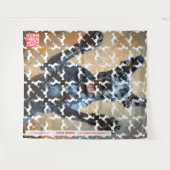 Tenture Grand Danois facile (Devant (Horizontal))