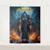 Tenture Grand Fond Suspendu de Fantôme pour Halloween (Devant)