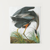 Tenture Grand héron bleu par John James Audubon (Devant)