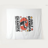 Tenture Grand-père de golf comme un grand-père régulier (Devant (Horizontal))