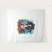 Tenture Grand pirate de chien Dane (Devant (Horizontal))
