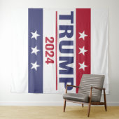 Tenture Grand Trump 2024 (En situation (horizontale))