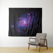 Tenture Grande galaxie du Triangle (En situation (horizontale))