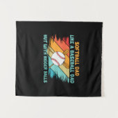 Tenture Grandfather Quotes | Baseball Dad Definition (Devant (Horizontal))