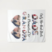 Tenture Grandpa 9 Photo Collage Cuisine (Devant (Horizontal))