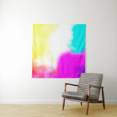 Tenture graphic design digital blur background texture col (En situation (horizontale))