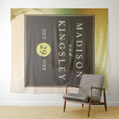 Tenture Graphique Chartreuse 💚 Mariage économique audacie (En situation (horizontale))