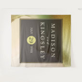 Tenture Graphique Chartreuse 💚 Mariage économique audacie (Devant (Horizontal))