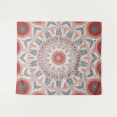 Tenture Grattez moderne Kaleidoscope Mandala art fractal (Devant (Horizontal))