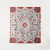 Tenture Grattez moderne Kaleidoscope Mandala art fractal (Devant)