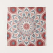 Tenture Grattez moderne Kaleidoscope Mandala art fractal (Devant)