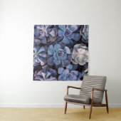 Tenture Gray succulents (En situation (horizontale))