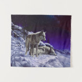 Tenture Gray Wolves (Devant (Horizontal))