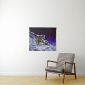 Tenture Gray Wolves (En situation (horizontale))