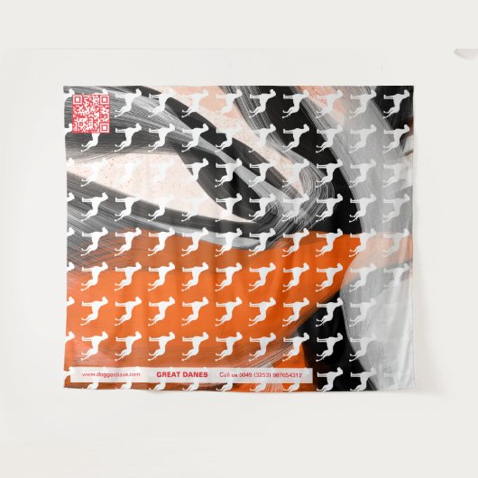 Tenture Great Dane easy (Devant (Horizontal))