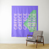 Tenture Grèce, Athènes Travel Art (En situation)