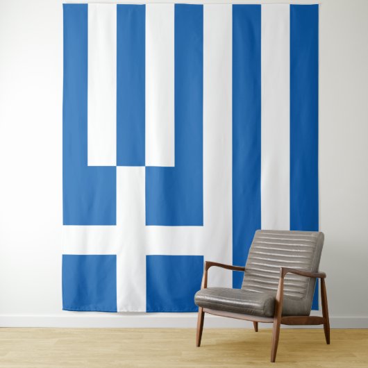 Tenture Greece flag  (En situation)