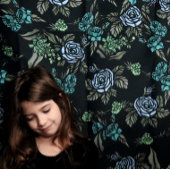 Tenture Green Earth Flowers