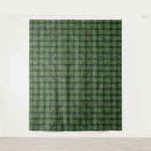 Tenture Green family christmas wallpaper (Devant)