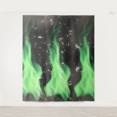 Tenture Green flame (homonymie) (Devant)