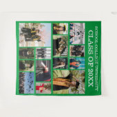 Tenture Green School College University Graduation Photos (Devant (Horizontal))