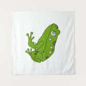 Tenture Grenouille verte (Devant (Horizontal))