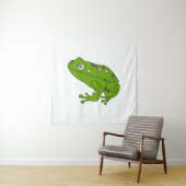 Tenture Grenouille verte (En situation)