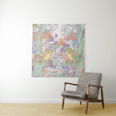 Tenture Grenouilles enchantées dans les champs de champign (En situation)