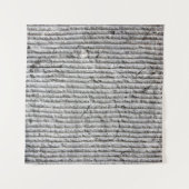 Tenture Grey stone wall texture. Texture of stone wall wit (Devant (Horizontal))