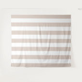 Tenture Grilles Verticales Bbeige Et Blanc Gratté (Devant (Horizontal))