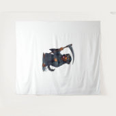Tenture Grimper Reaper Rottweiler Chien (Devant (Horizontal))