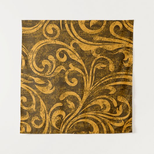 Tenture Gris floral, texture transparente haute résolution (Devant (Horizontal))