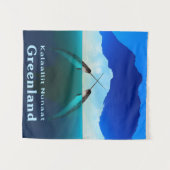 Tenture Groenland - Narwhal (Devant (Horizontal))