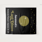 Tenture Groovy Rétro Dernière Disco Mariée Enterrement de  (Devant (Horizontal))