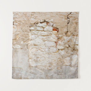 Tenture Gros plan de la texture de vieilles pierres wallab