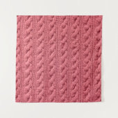 Tenture Gros plan du motif de la texture du pull. (Devant)