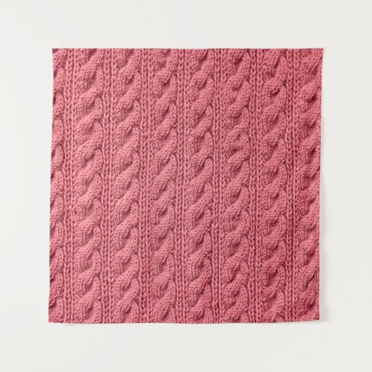 Tenture Gros plan du motif de la texture du pull. (Devant)