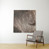 Tenture Gros plan en cuir élégant : Motif texturé (En situation (horizontale))