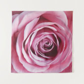Tenture Gros plan rose, bourgeon rose (Devant (Horizontal))