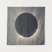 Tenture Gros plan sur une éclipse solaire (Devant (Horizontal))