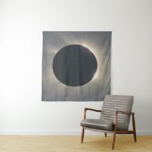 Tenture Gros plan sur une éclipse solaire (En situation)