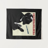 Tenture Groupe Rock de Chumbawamba (Devant (Horizontal))