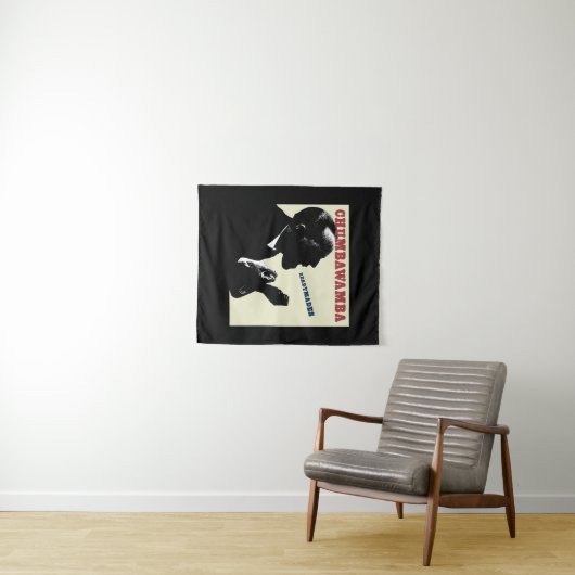 Tenture Groupe Rock de Chumbawamba (En situation (horizontale))