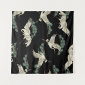 Tenture Grue japonaise élégante : représentation artistiqu (Devant (Horizontal))