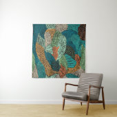 Tenture Grunge Abstrait : Conception Motif transparente. (En situation (horizontale))