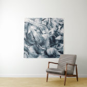 Tenture Grunge Brush Strokes, Arrière - plan Abstrait. (En situation)