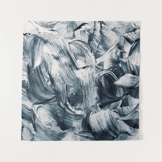 Tenture Grunge Brush Strokes, Arrière - plan Abstrait. (Devant)